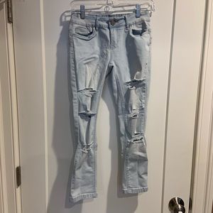 Rio Ripped Low Rise Jeans